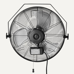 Amazon Basics mounted on wall with tilt demonstrating targeted airflow