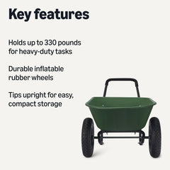 Amazon Basics close-up of molded plastic bucket, for easy cleaning and durability