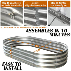 AmazStove assembly hardware and instructions displayed for quick bolt-together installation benefit