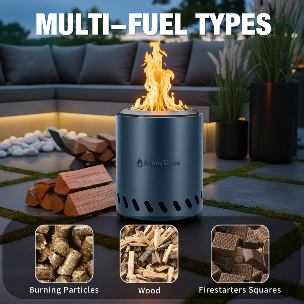 AmazStove with travel bag packed illustrating easy transport and storage convenience