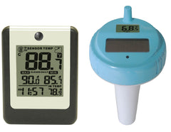 Ambient Weather WS-14 front display console showing clear temperature for easy monitoring