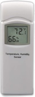 Ambient Weather WS-2801A placed on a patio table showing console and sensor in use for timely local forecasts