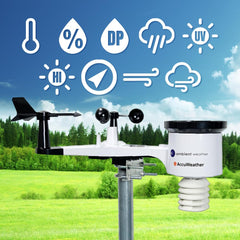 Ambient Weather WS-2902 rain collector detail for precise precipitation totals