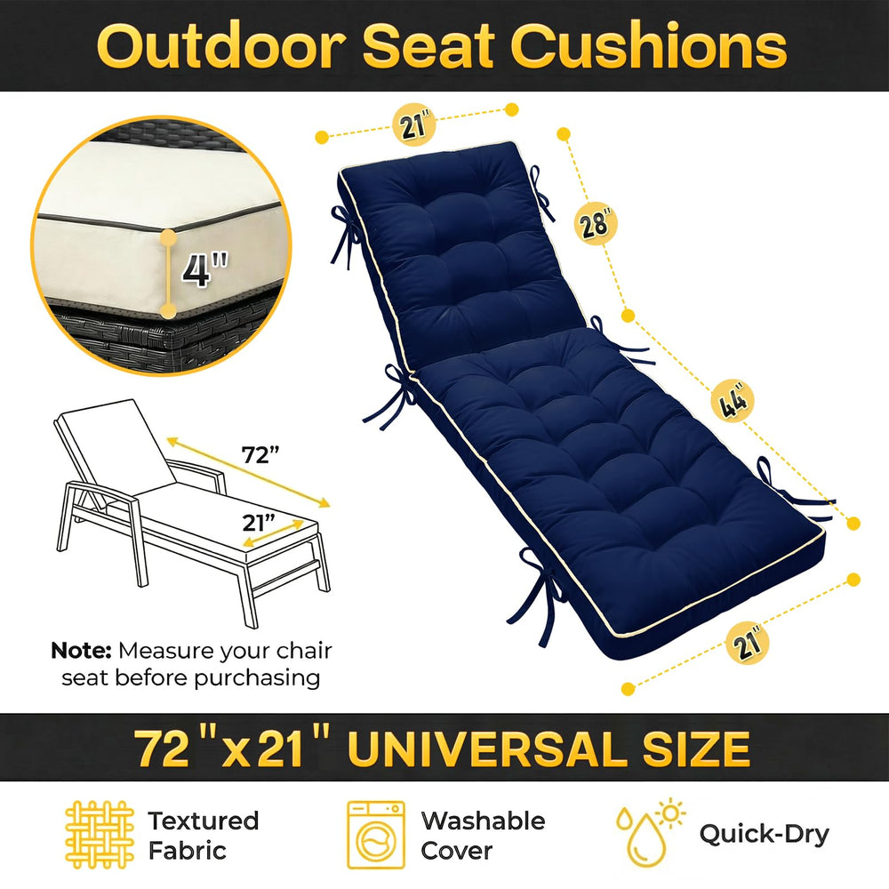 AMCATON cushion next to ruler demonstrating 72x21 inch sizing accuracy