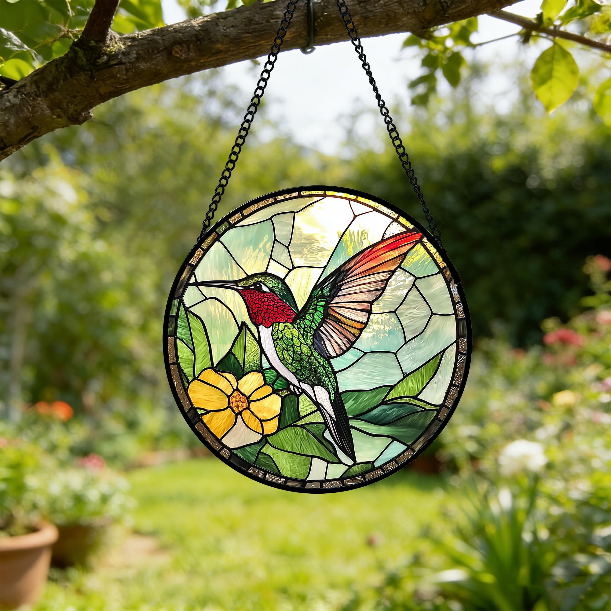 AMDERVEN hummingbird displayed on table illustrating decor versatility and charm