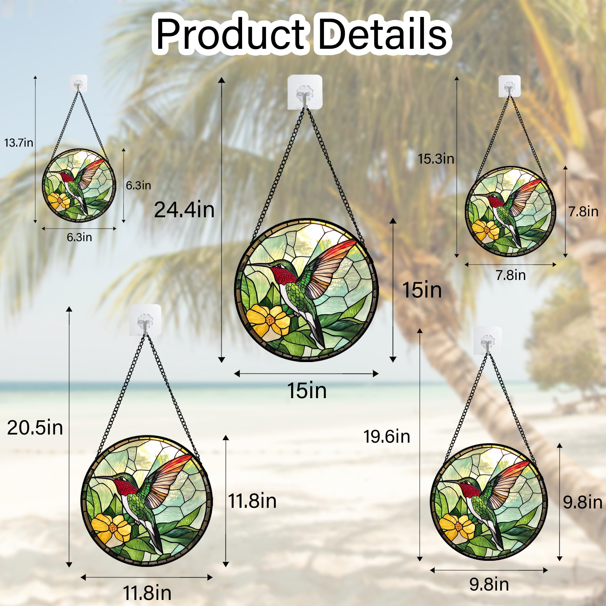 AMDERVEN room lifestyle display with suncatcher brightening decor benefit