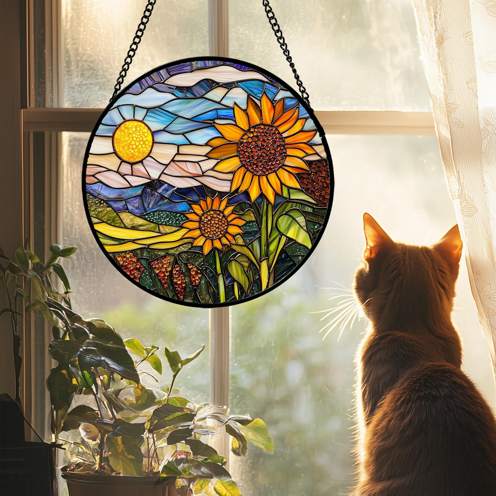 AMDERVEN glass texture close-up highlighting vibrant colors and craftsmanship for lasting beauty