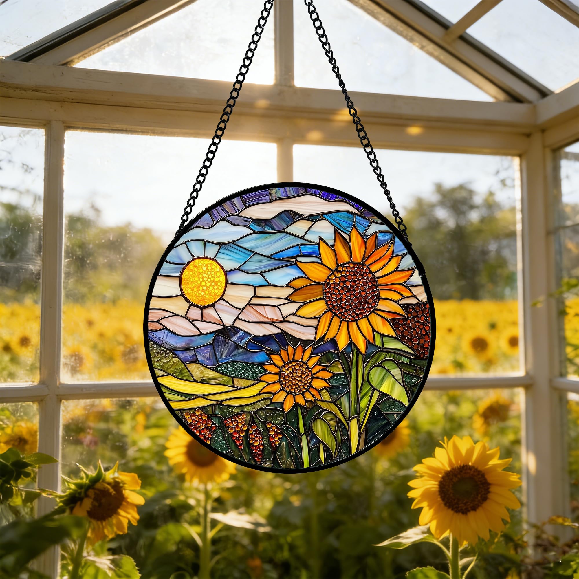 AMDERVEN suncatcher light shadows on wall demonstrating kaleidoscopic reflections that enliven space