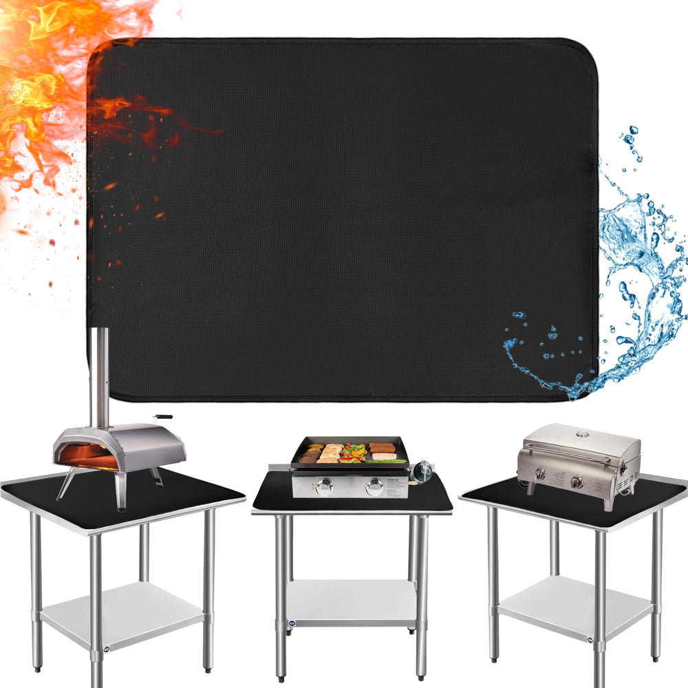 Amerbro front view of full 36x24in mat protecting table surface