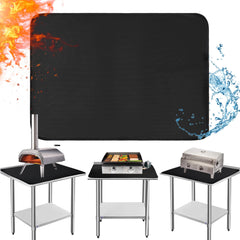 Amerbro front view of full 36x24in mat protecting table surface