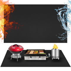 Amerbro front view of full 48x24in mat protecting table surface