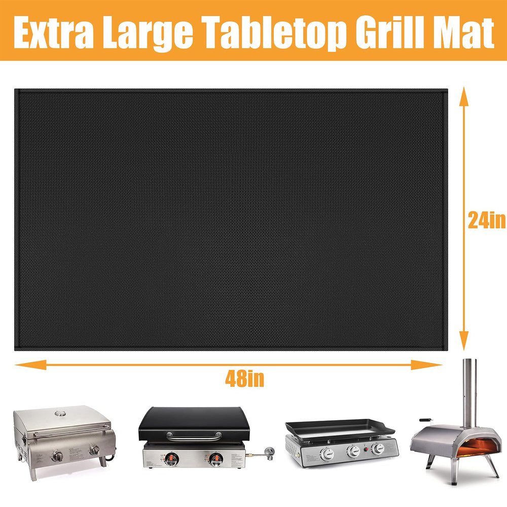 Amerbro mat beside ruler showing exact 48x24in size for proper fit
