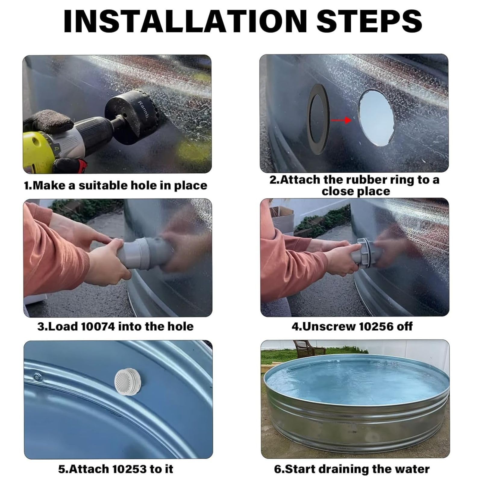 Ameri kit connected to pool hose in use restoring water circulation efficiently