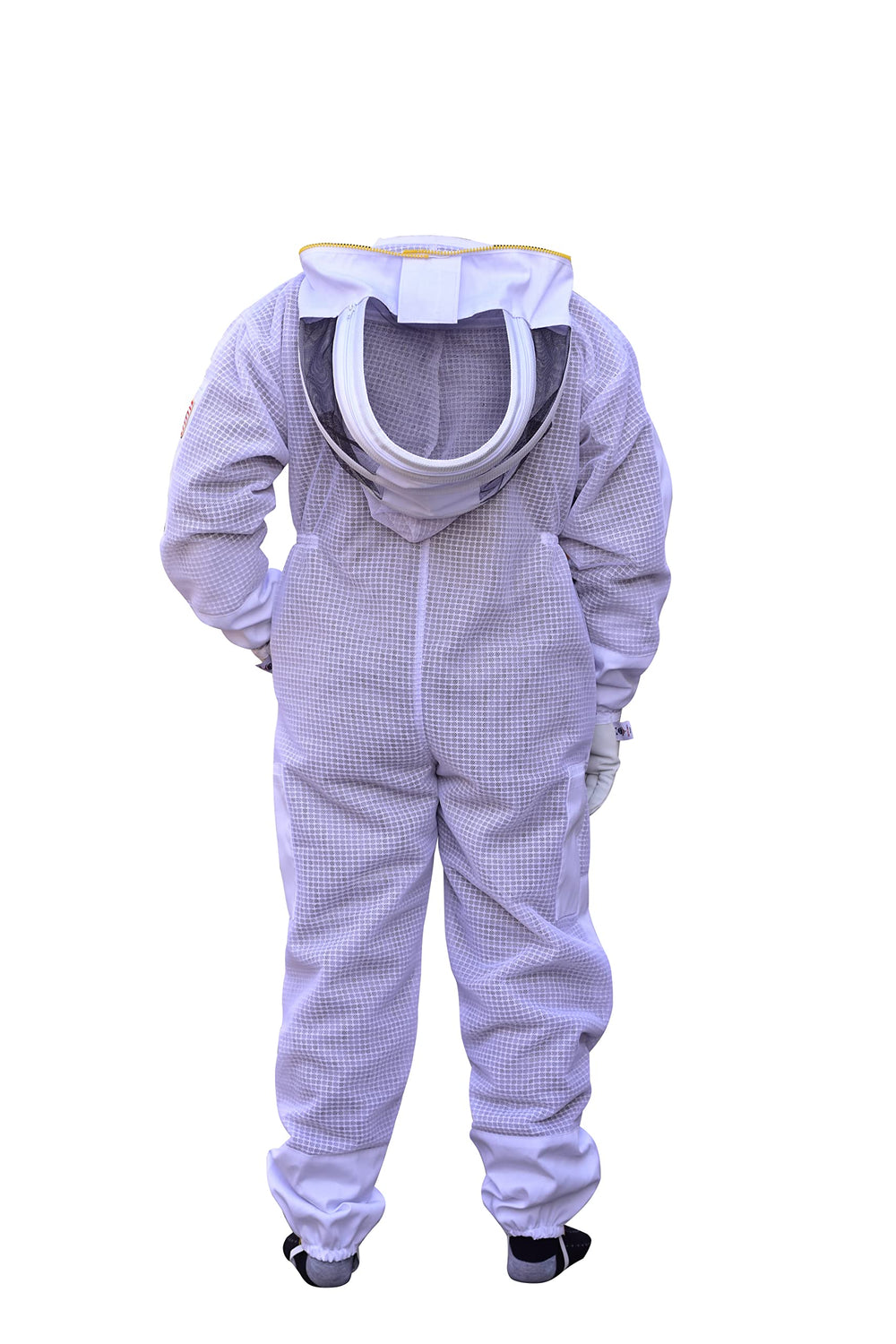 American Bee folded suit packed showing compact storage and travel convenience
