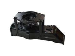 American Hunter Sunslinger varmint cage detail protecting spinner, prevents feed theft