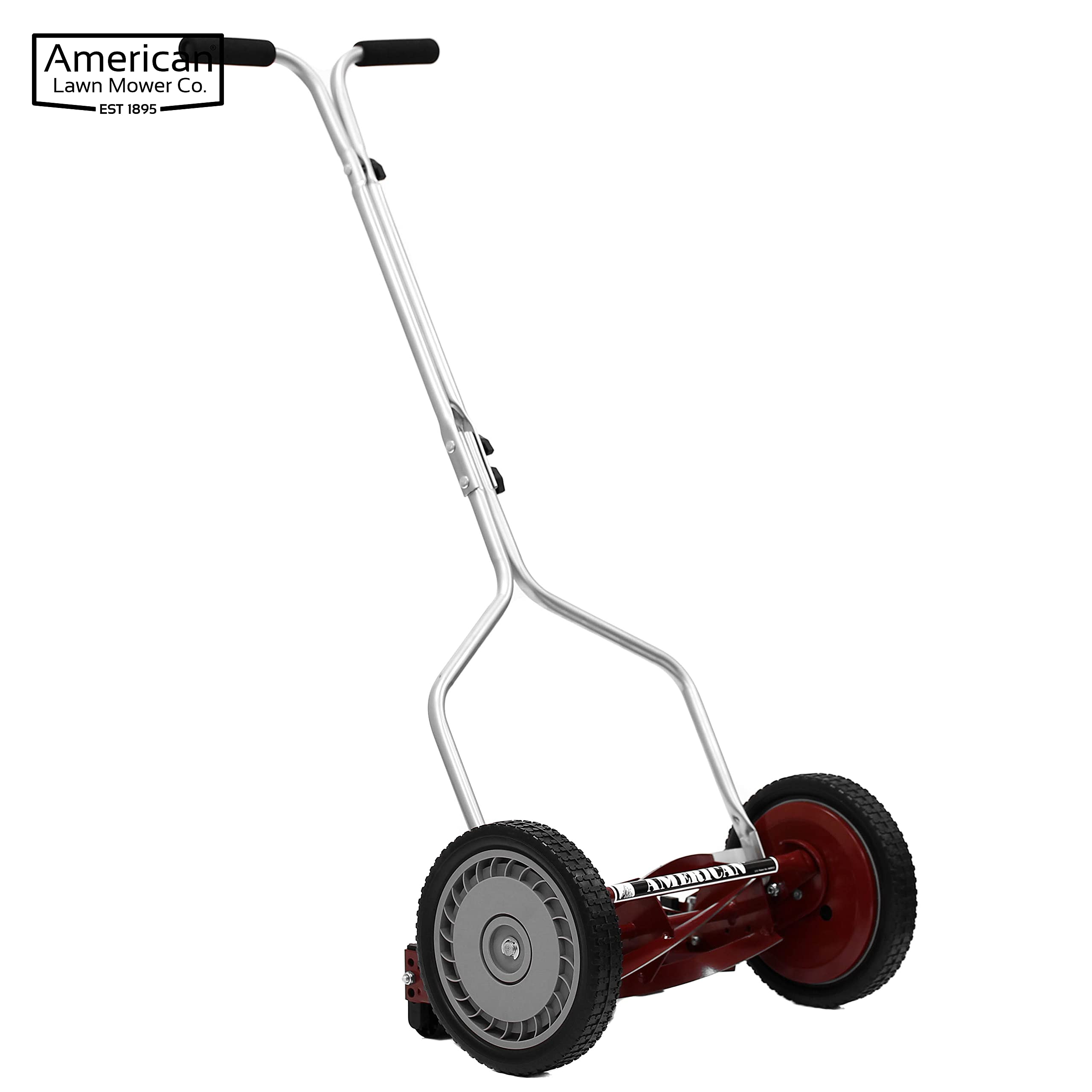 American Lawn Mower Company mowing demonstration producing clean, scissor-like lawn finish