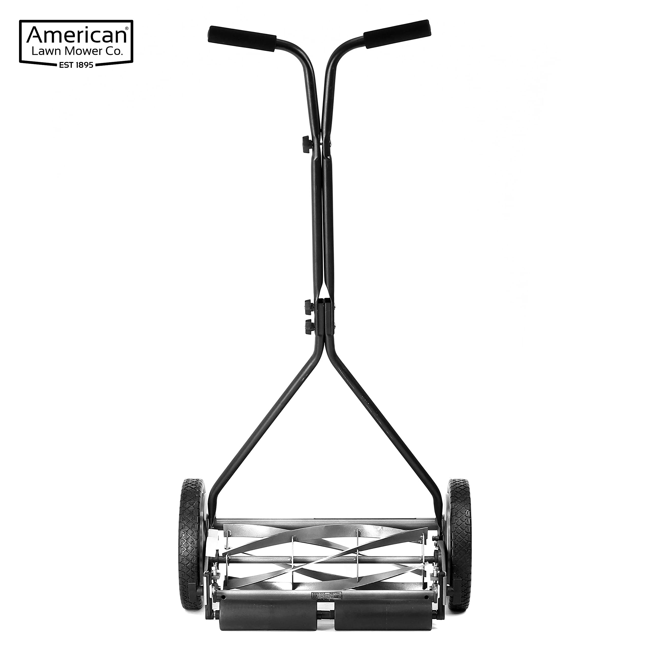 American Lawn Mower unbreakable steel side plate and tempered alloy blade strength