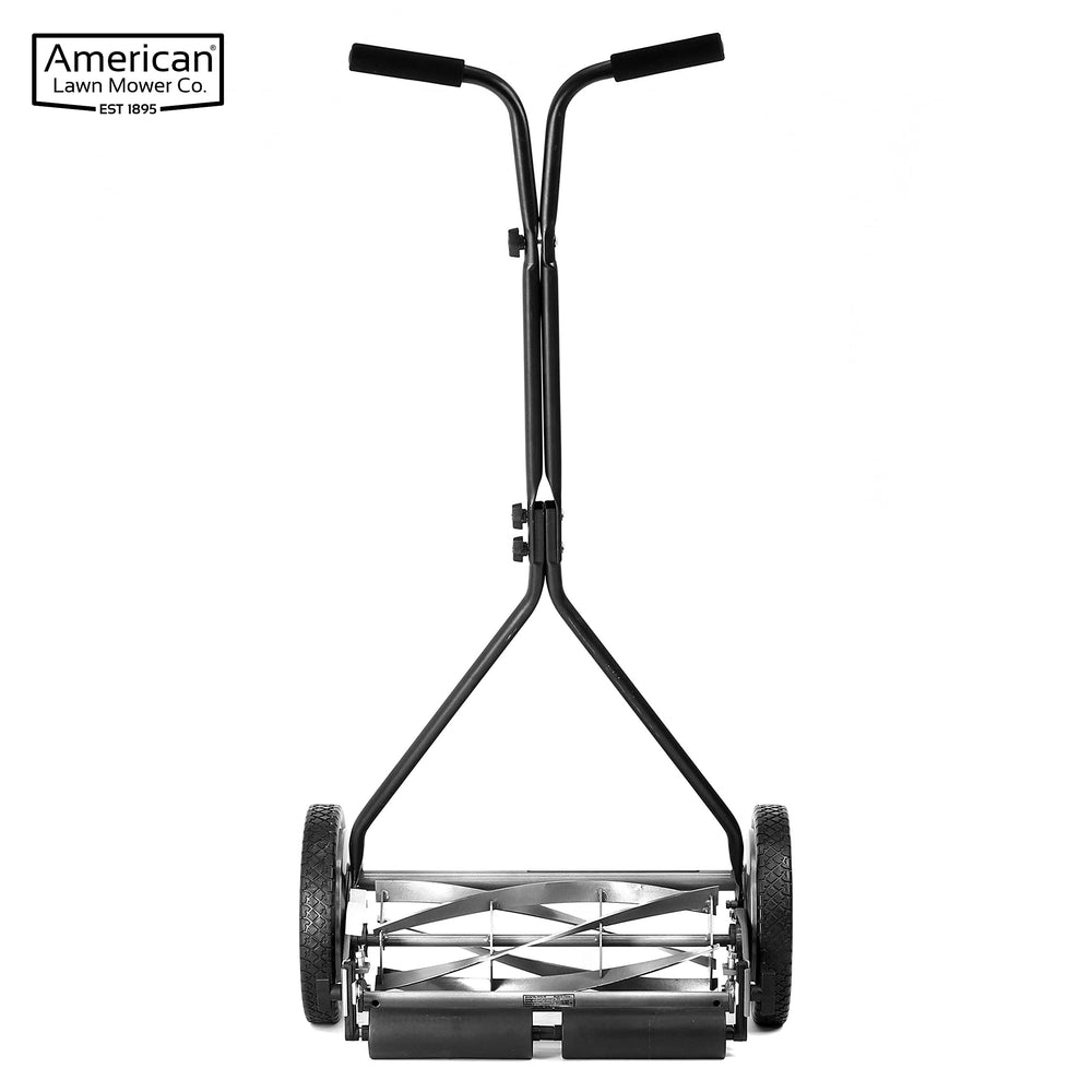 American Lawn Mower unbreakable steel side plate and tempered alloy blade strength