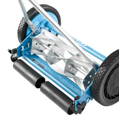 American Lawn Mower 1415-16SK2 hand sharpener stored on mower for easy maintenance