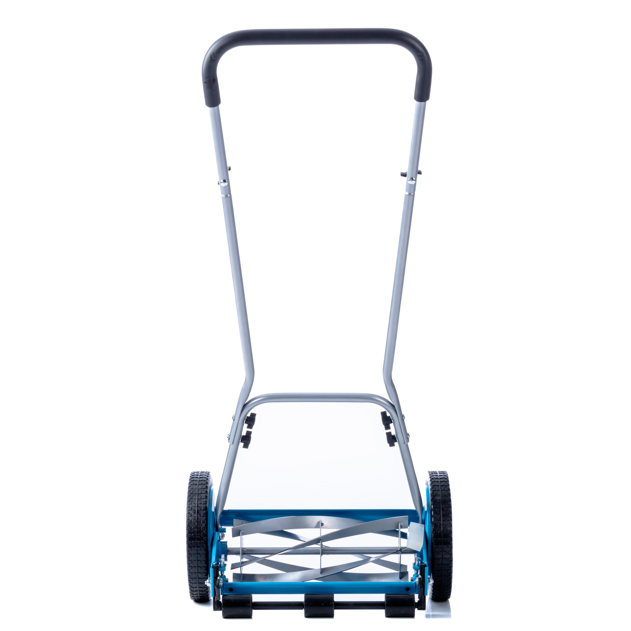 American Lawn Mower 2205-14 cut line comparison illustrating scissor-like finish versus torn blades