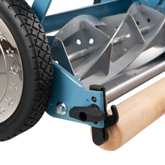 American Lawn Mower Company close-up of heat-treated blades demonstrating precise cutting