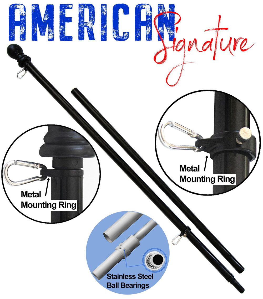 American Signature close-up of stainless bearings showing smooth rotation and anti-wrap benefit