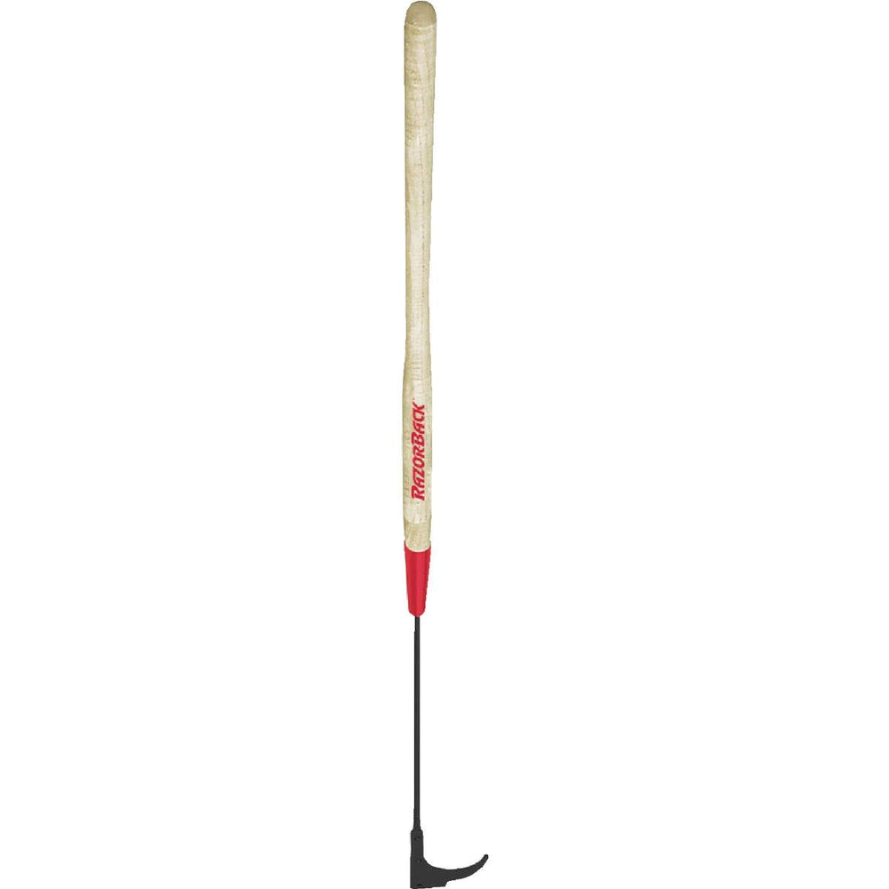 AMES COMPANIES razor-back bean hook front view showing hook and precise harvesting benefit