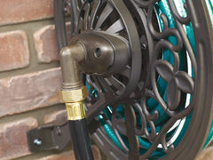 AMES floral pattern detail on metal frame adding curb appeal benefit