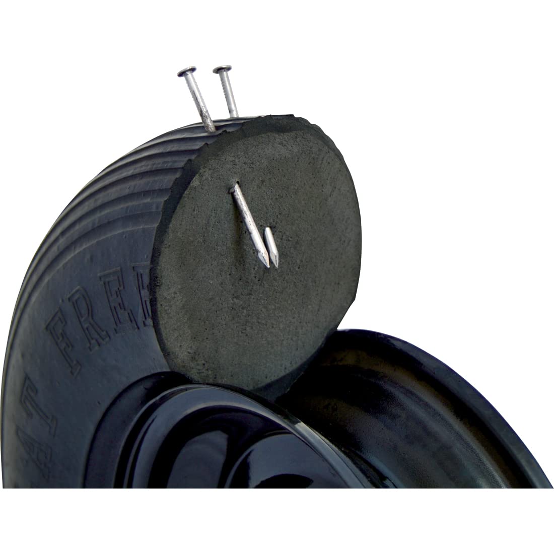 AMES ribbed tread close-up showing grip pattern for improved traction