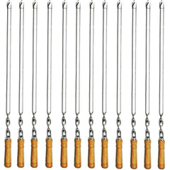 Amestar front view of 12-pack skewers showing full set and packaging benefits