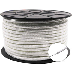 Amgate spool front view showing rope ready for easy installation and length selection