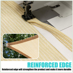 Amgo double-stitched edge seam detail showing reinforced long-lasting finish
