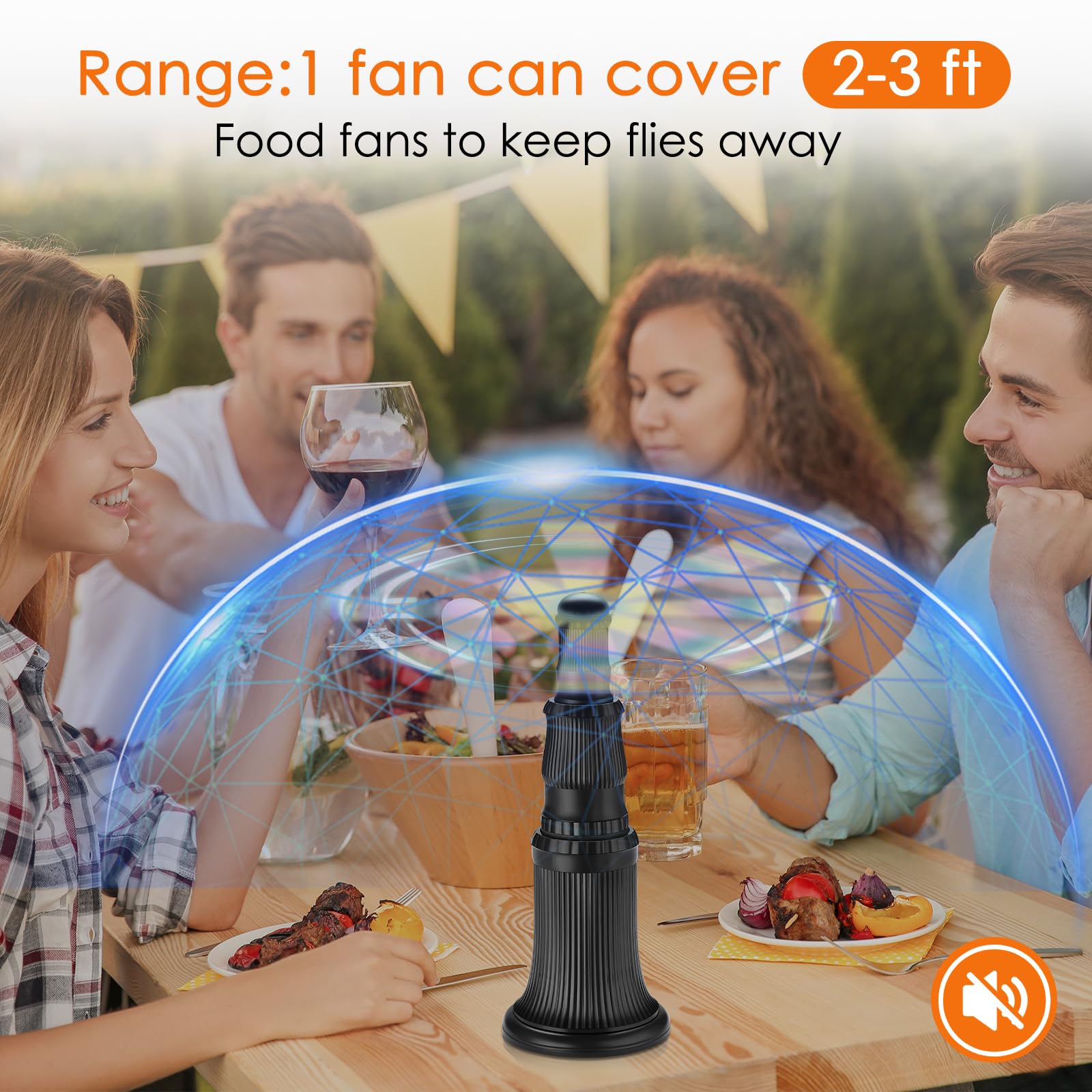AMIAEDU hanging hook on umbrella providing elevated coverage