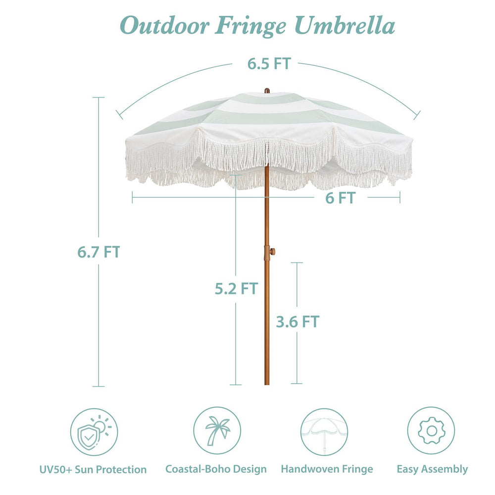 AMMSUN umbrella folded in carry bag showing lightweight travel convenience