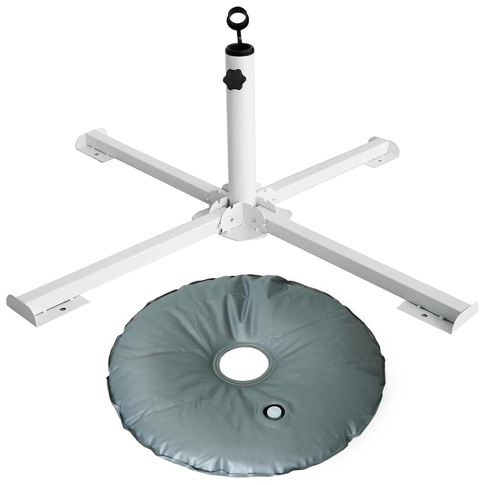 AMMSUN folded umbrella stand compact for travel and easy carrying
