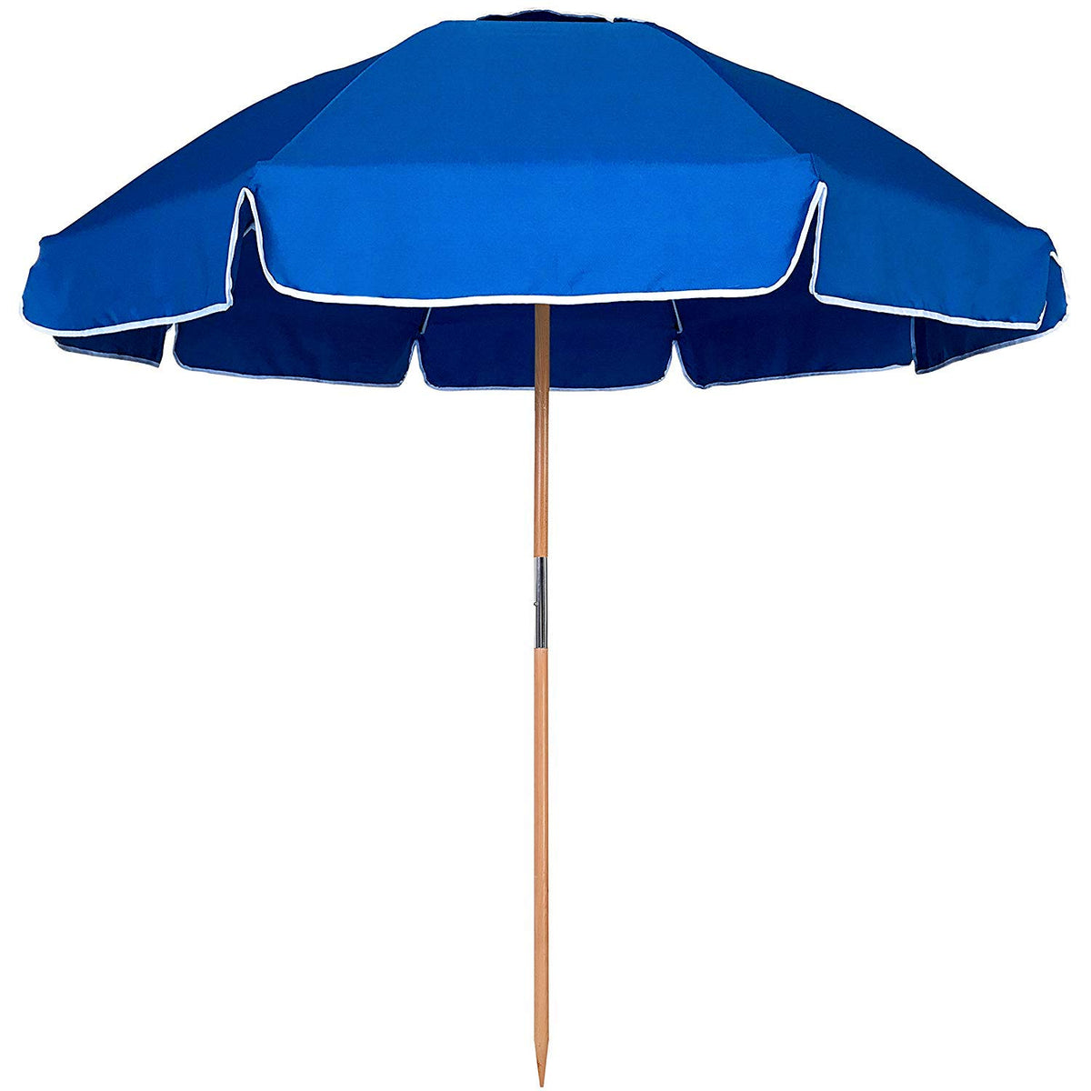 AMMSUN front view showing blue canopy and neat packaging for easy transport