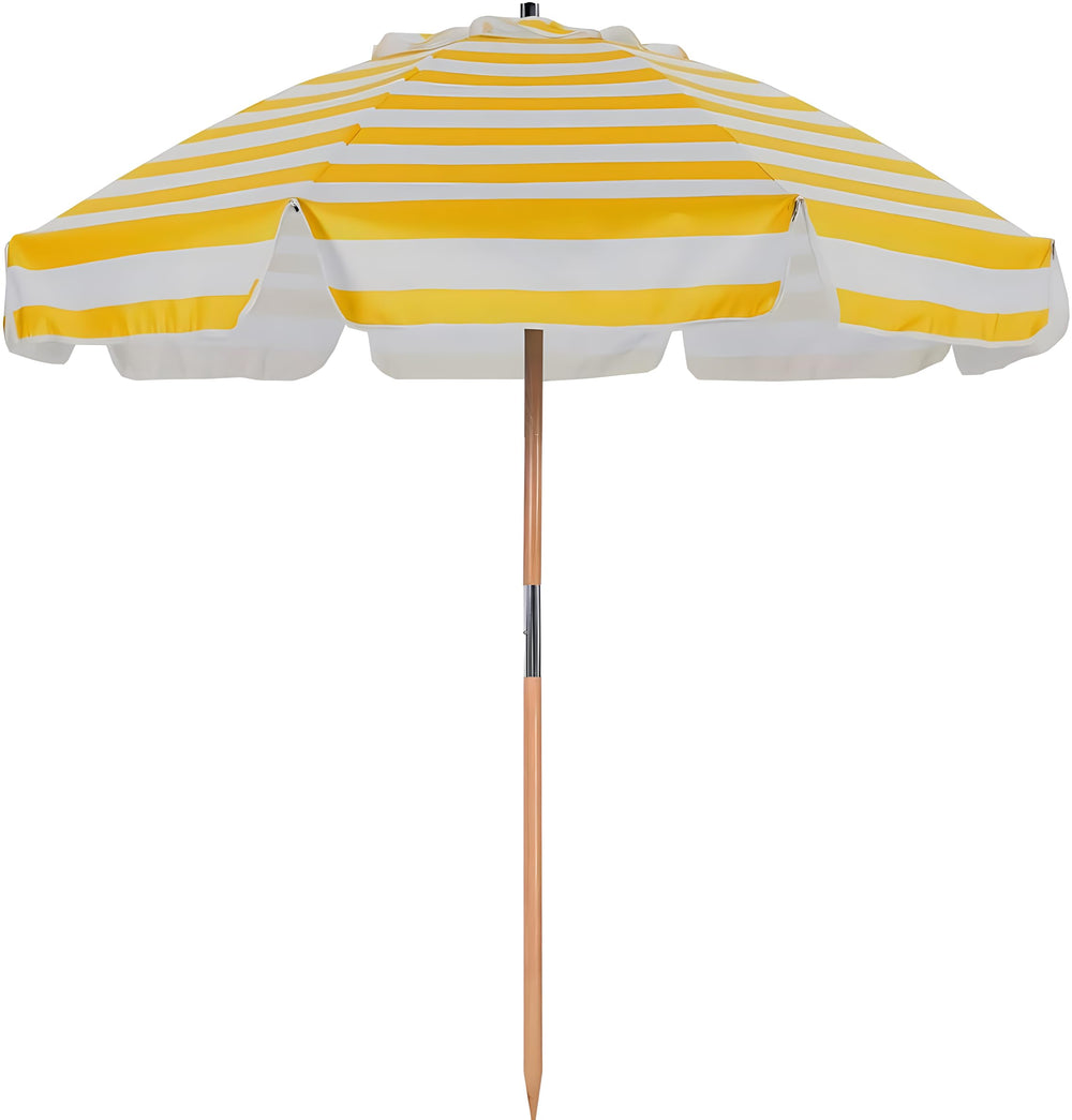 AMMSUN folded umbrella front view showing bag and portability benefit