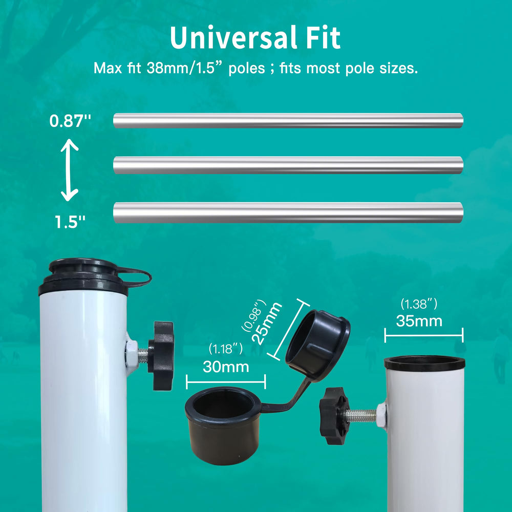 AMMSUN leg foot detail with rust-resistant finish for durability