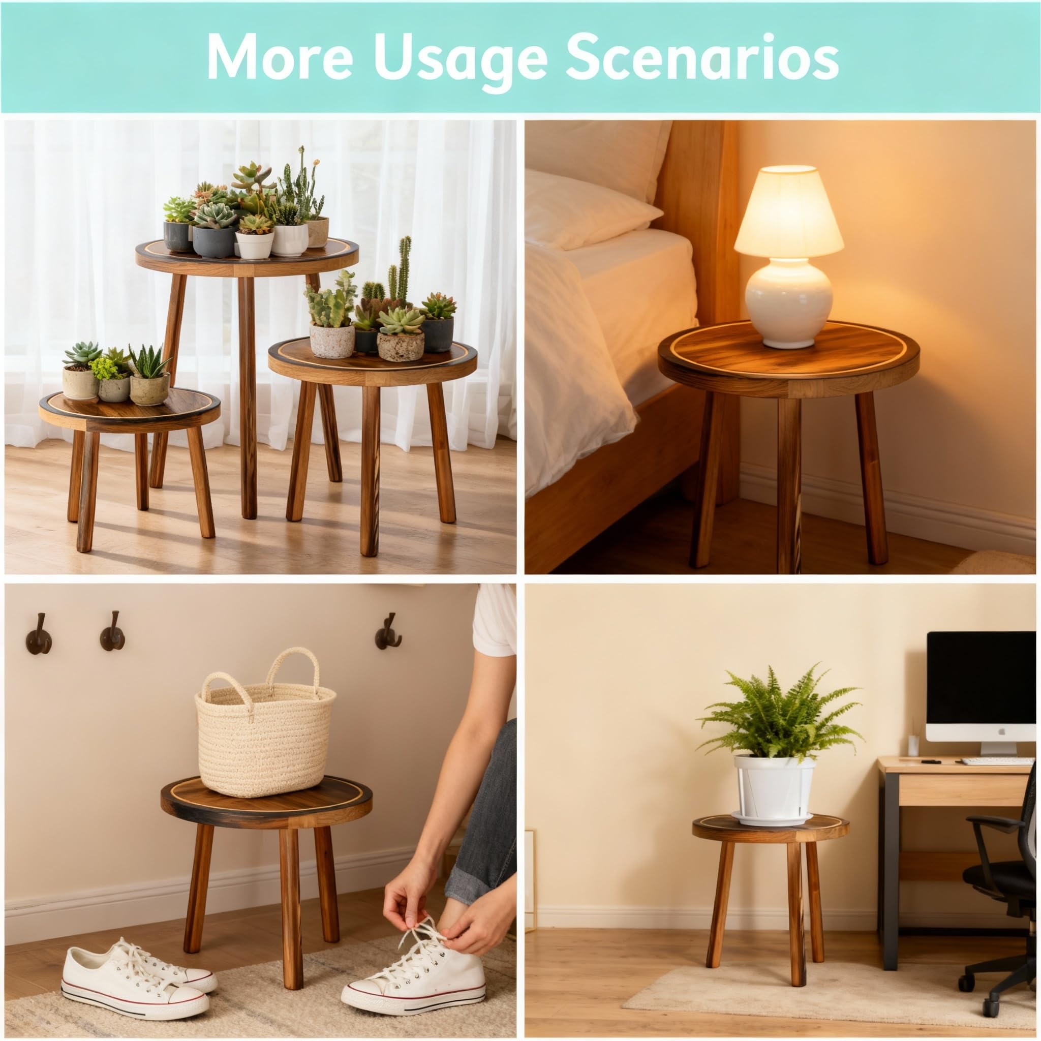 AMVAQKER set displaying varied plants to create layered visual interest