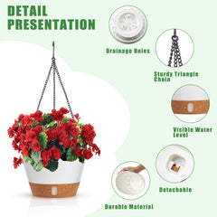 Amyhill chain and hook detail emphasizing sturdy triangular hanger and reliable hanging security