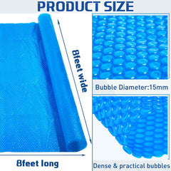 Amylove close-up of bubble texture highlighting insulating bubbles and efficient solar capture