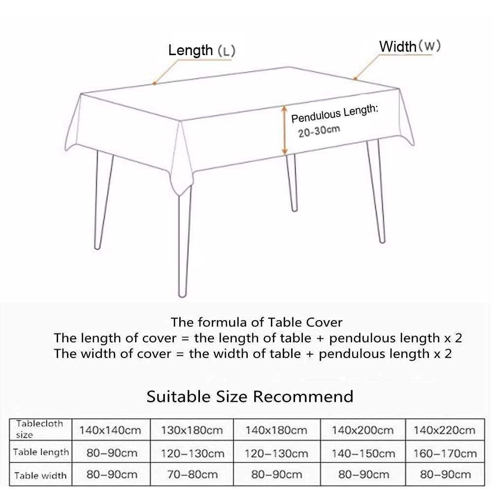 AMZALI folded tablecloth in packaging showing ready-to-store convenience