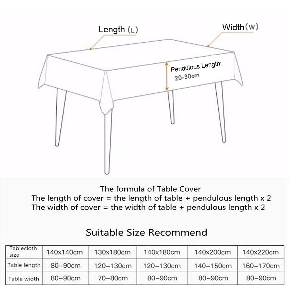 AMZALI folded tablecloth in packaging showing ready-to-store convenience