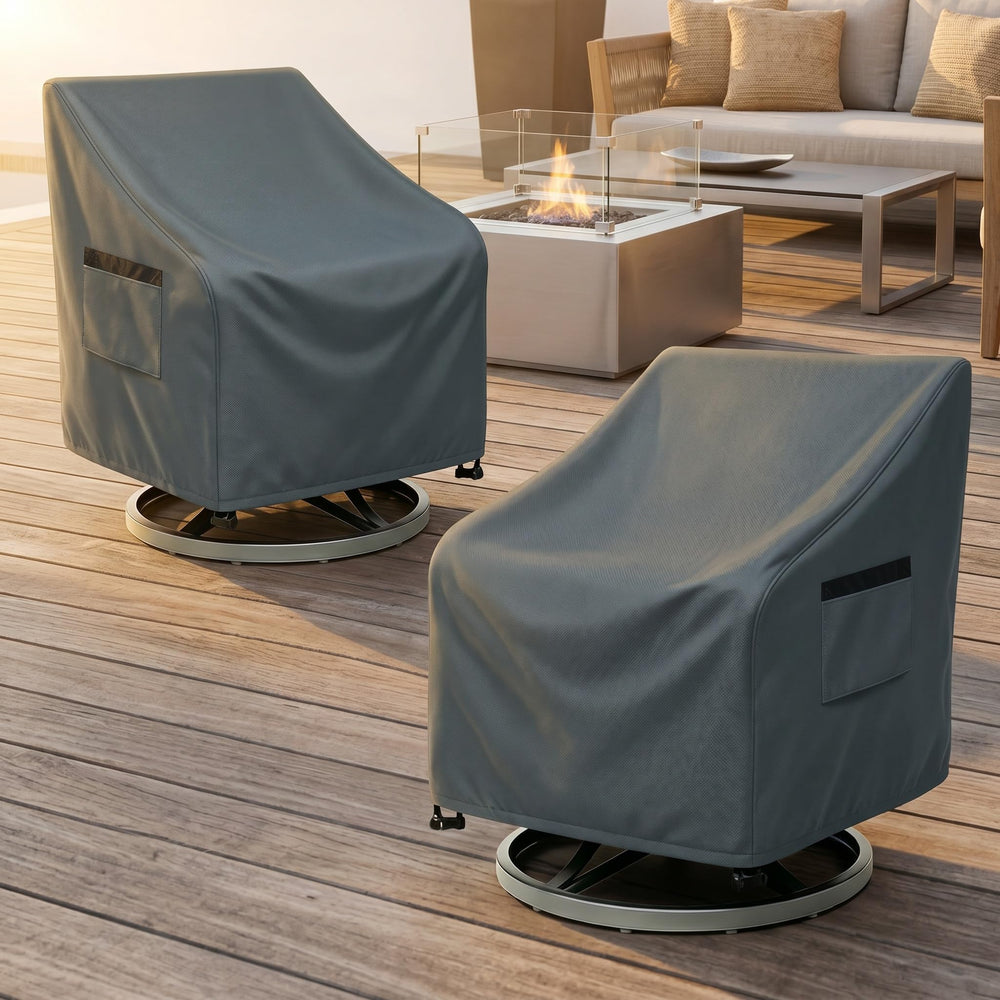 ANANMEI four covers stacked to show compact storage convenience