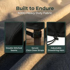 ANANMEI padded handle and plastic clip detail for easy removal and secure fit