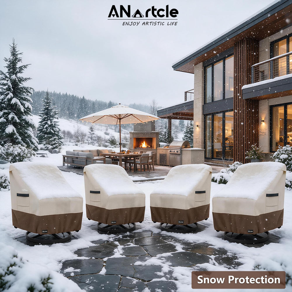 ANartcle beige and brown fabric color blending with patio decor