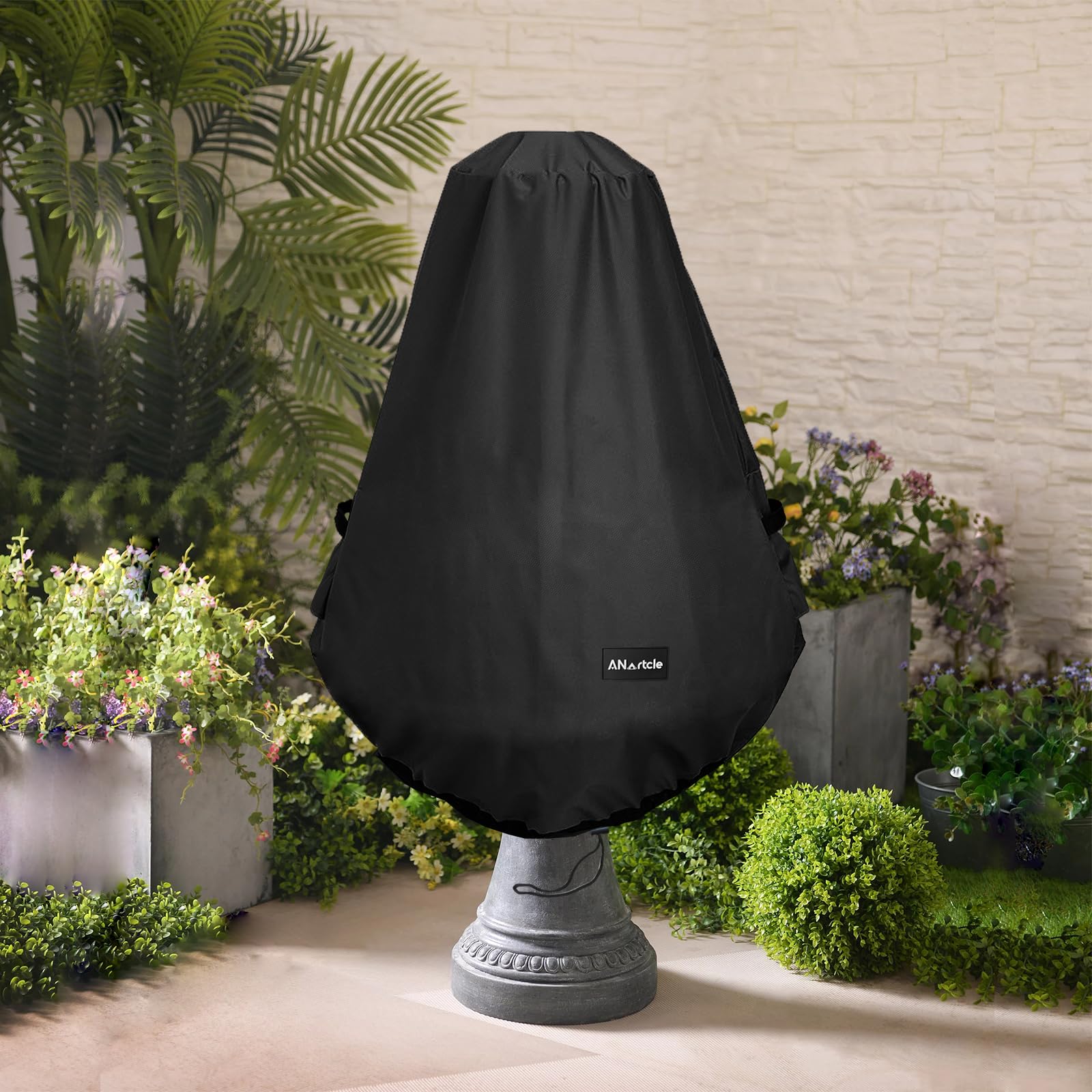 ANartcle front view of cover showing full fit and weather protection