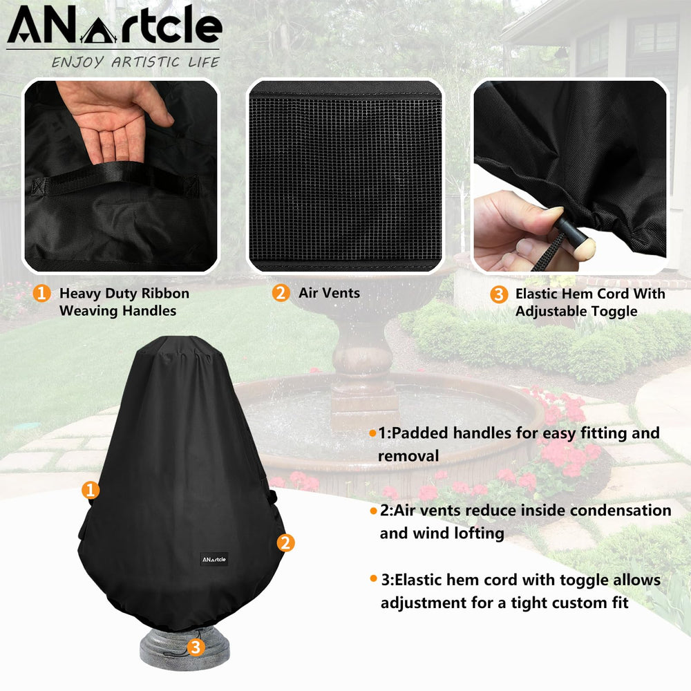 ANartcle padded handle detail for easier fitting and removal