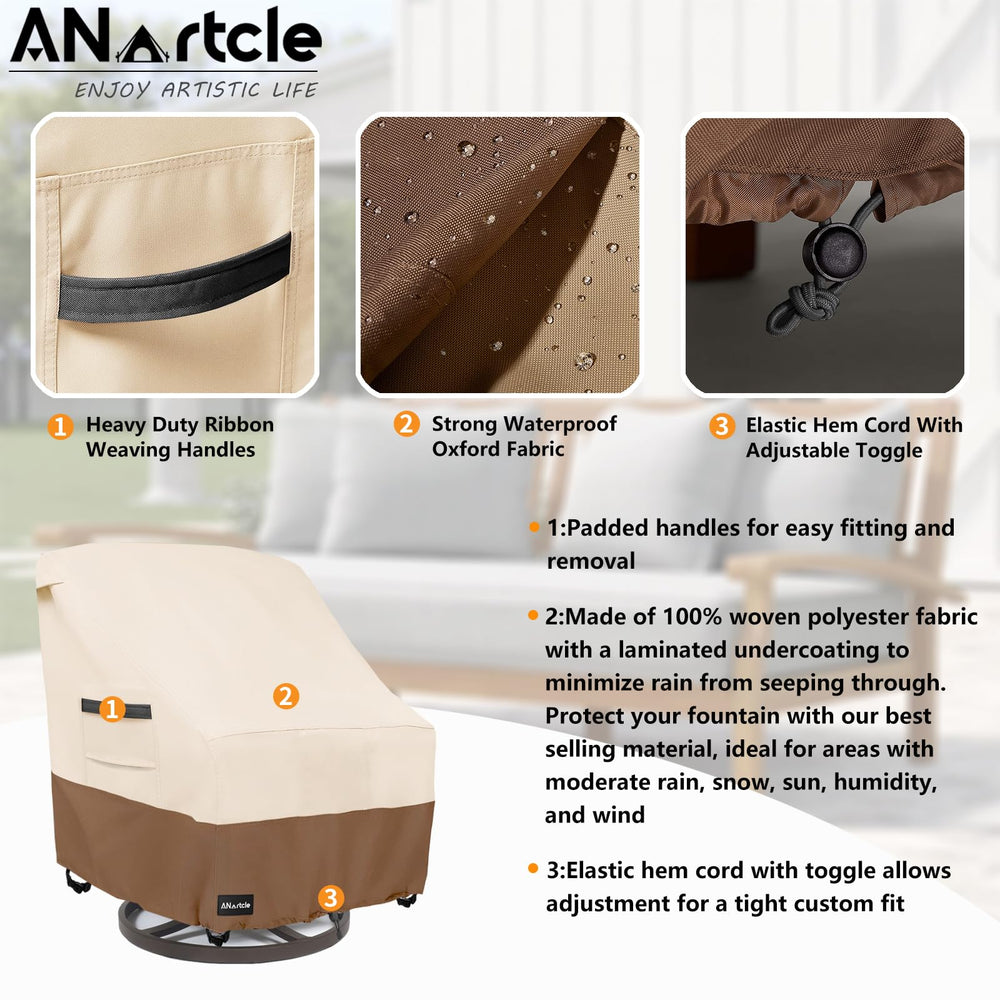ANartcle one-click strap buckle securing cover against wind for stability