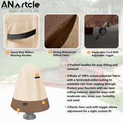 ANartcle air vent and padded handle detail for easy fitting and reduced condensation